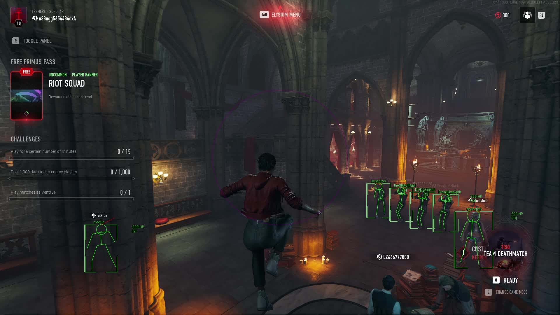 Vampire: The Masquerade - Bloodhunt
(External) – Main menu