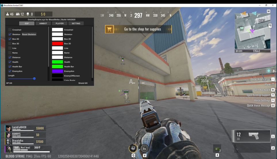 BloodStrike (External) – Main menu