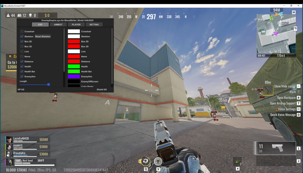 BloodStrike (External) – While playing