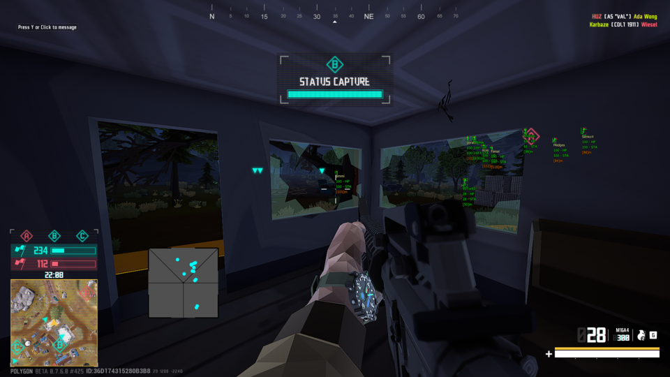 POLYGON (External) – Main menu